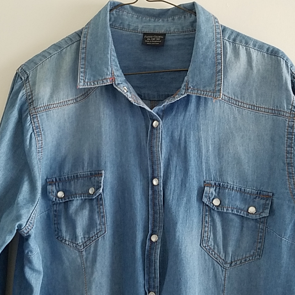 Vintage style cotton shirt